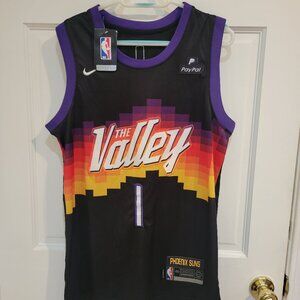 Nike Devin Booker Phoenix Suns The Valley Swingman Jersey Size 44 NWT